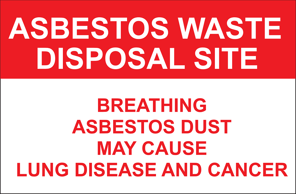 asbestos disclaimer